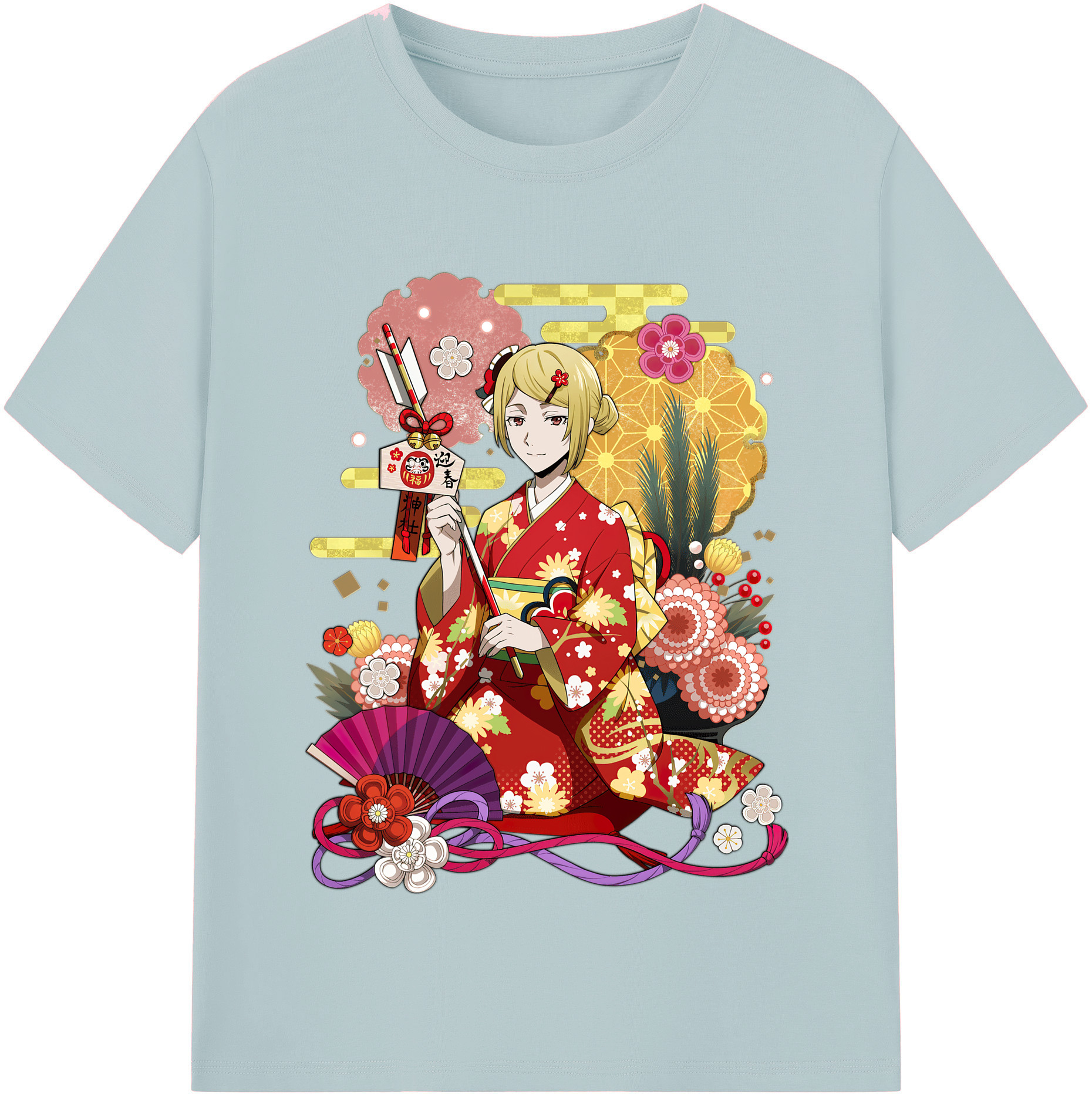 （画像用） 文豪ストレイドッグス Bungo Stray Dogs 綿100％半袖Tシャツ（フロントプリント）